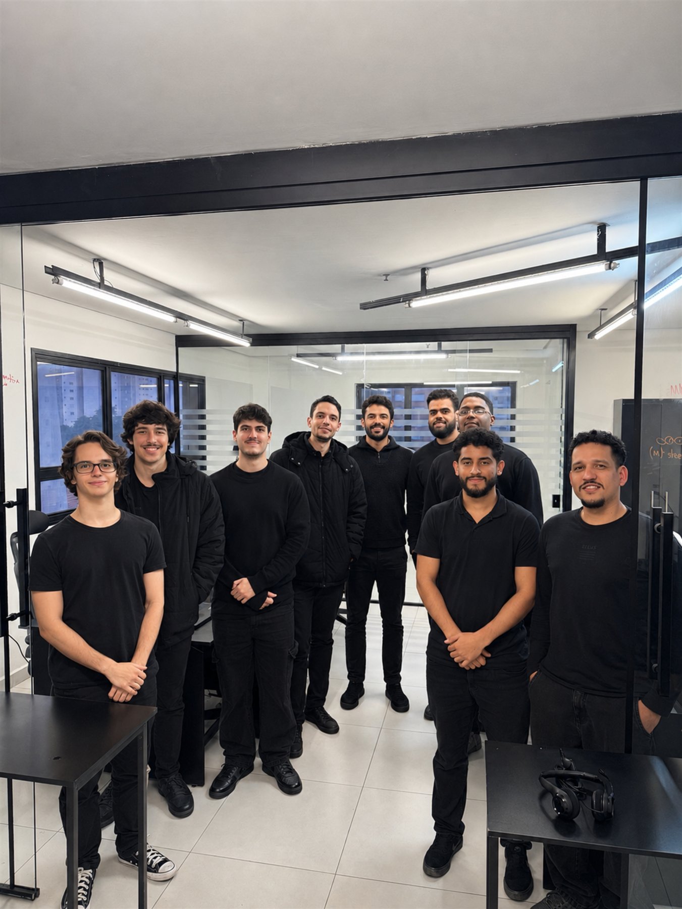 Equipe ANALI-Z no escritório em Vila Mariana, São Paulo